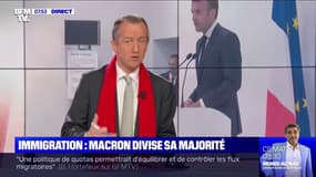 ÉDITO - "Emmanuel Macron a semé le trouble" sur l'immigration