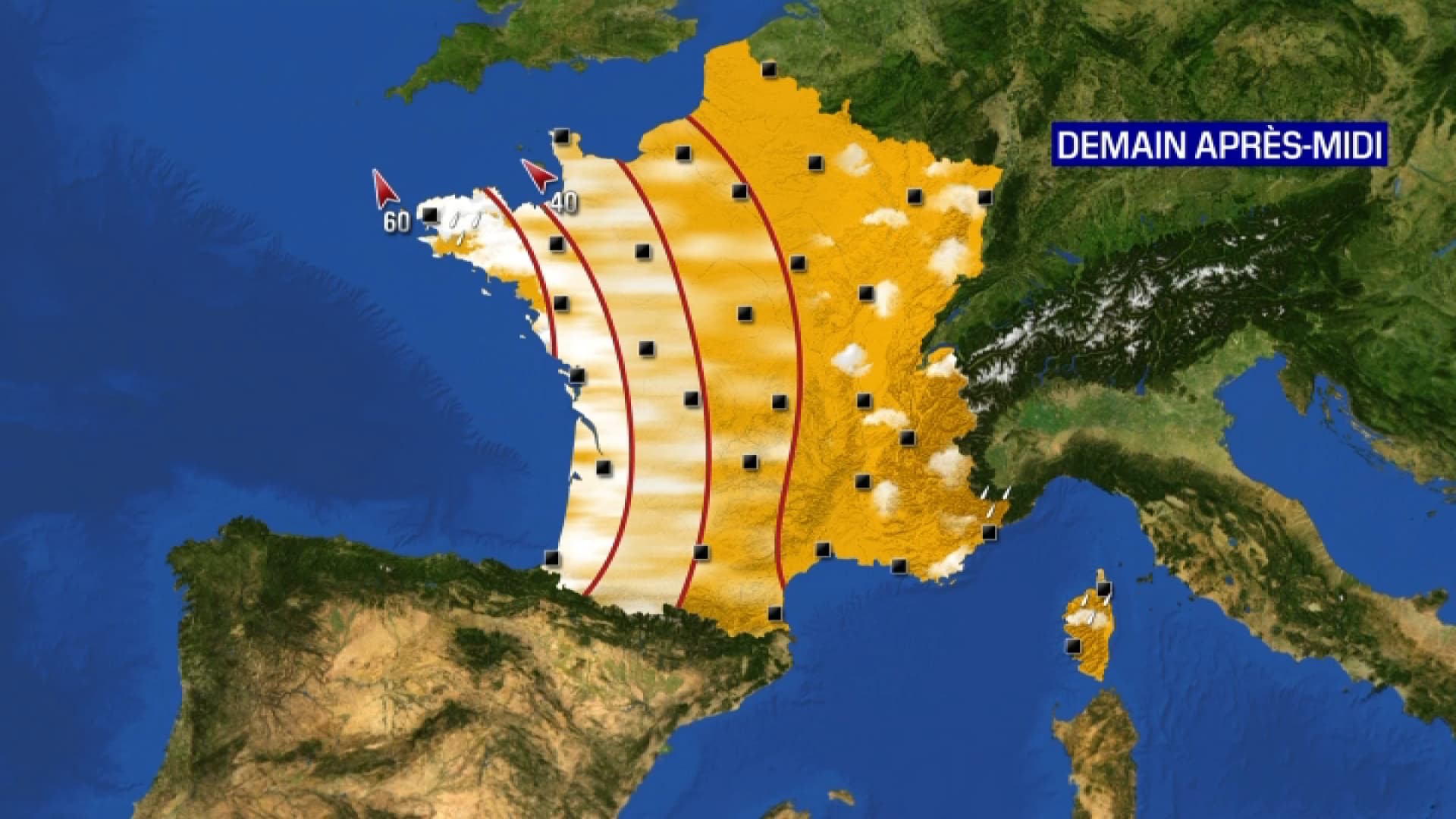 Les prévisions météo pour le samedi 5 octobre 2024. Les prévisions météo pour le samedi 5 octobre 2024.