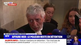 Affaire Hedi: "[Il] était tellement épuisé ce matin (...) il était incapable de se lever", indique l'avocat du jeune homme