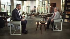Jean-Luc Mélenchon sur BFMTV, le 19 avril 2022.