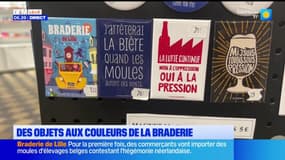 Lille: des objets aux couleurs de la Braderie