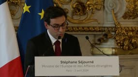 Proche-Orient: "Tout le sens de notre action est d'empêcher l'escalade régionale", déclare Stéphane Séjourné