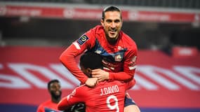 Jonathan David et Yusuf Yazici 
