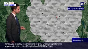 Météo Rhône: ciel couvert avec des averses
