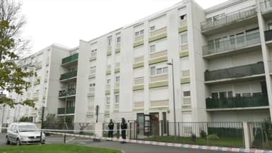 L'immeuble de Meaux dans lequel s'est déroulé un quintuple homicide, le 26 décembre 2023