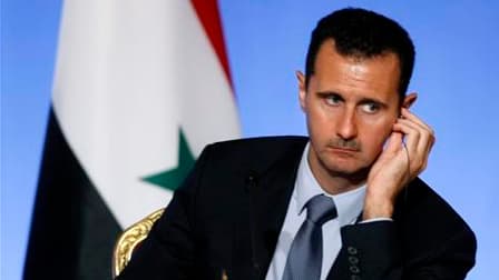 Le président Bachar al Assad doit prendre la parole ce dimanche en Syrie, où est arrivée une mission des Nations unies chargée d'évaluer les besoins humanitaires de la population après cinq mois de troubles. /Photo d'archives/REUTERS/Eric Gaillard