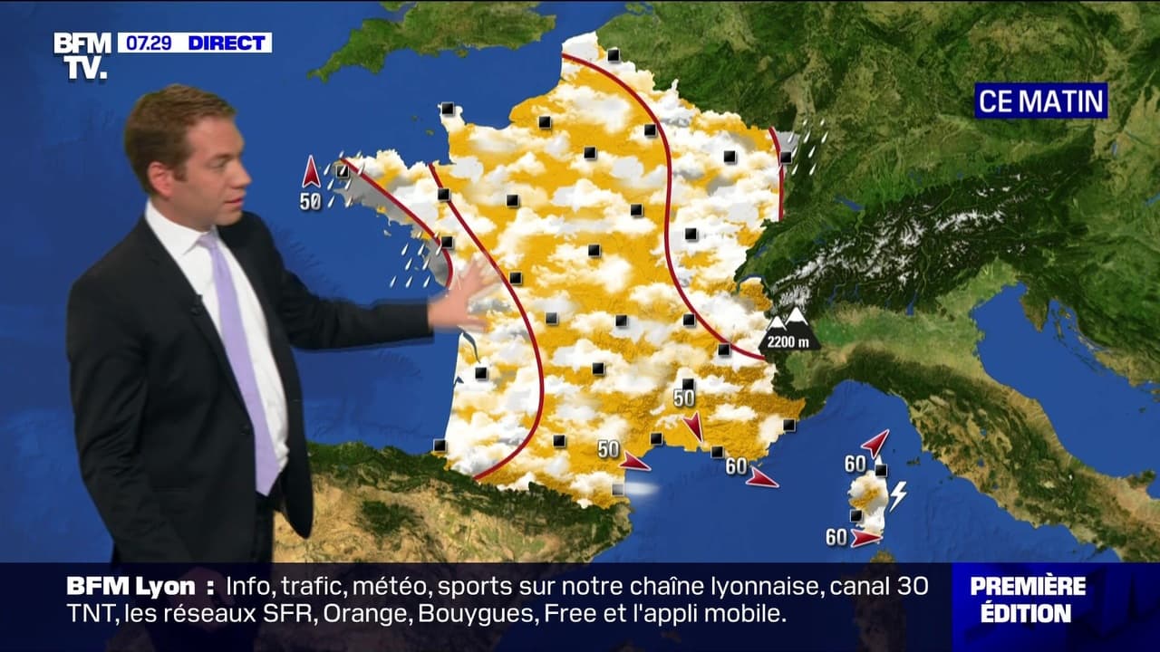 La météo pour ce lundi 23 septembre 2019