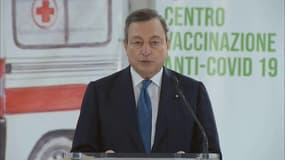 Italie: plus d'un an après le début de la pandémie, Mario Draghi déplore une "nouvelle vague"