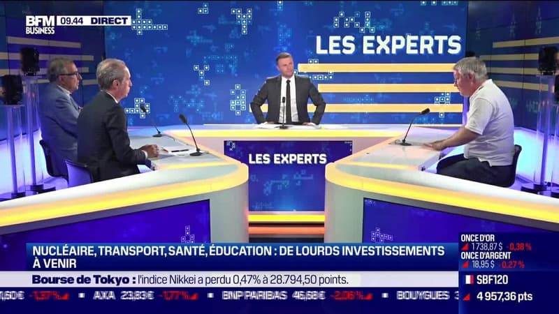 Les Experts : Nucléaire, transport, santé, éducation... de lours investissements à venir - 22/08