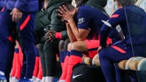 Luis Suarez en larmes lors de Porto-Atlético