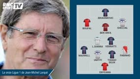L'équipe-type de la saison en L1 de Jean-Michel Larqué