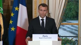 Emmanuel Macron annoncera la réponse de la France à l'attaque chimique présumée en Syrie "dans les prochains jours"