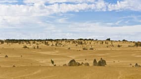 Le désert australien. 