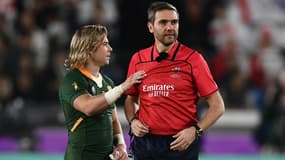 Jérôme Garcès lors de la finale de la Coupe du monde 2019