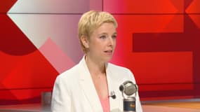 Clémentine Autain, député NFP de Seine-Saint-Denis sur BFMTV-RMC le 8 juillet 2024.