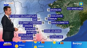 Météo Alpes du Sud: les nuages vont laisser place à de belles éclaircies, il fera 17°C à Gap