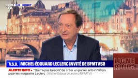 Michel-Édouard Leclerc: "Je voudrais que le président de la République mette de l'ordre dans ses troupes"