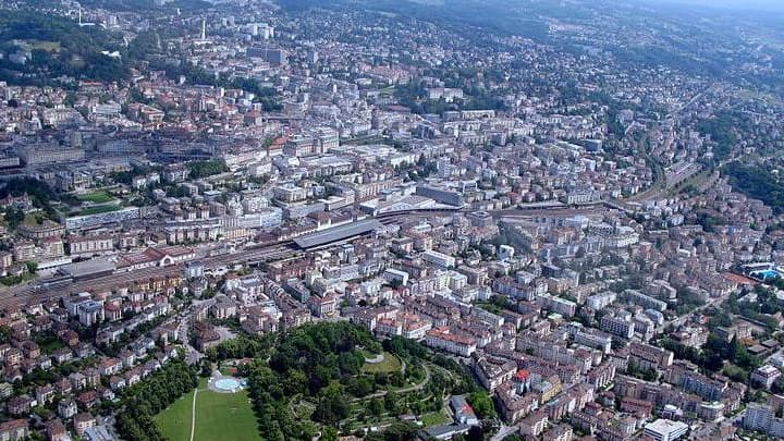 Vue de Lausanne, l'une des villes jugées exposées au risque de bulle par UBS
