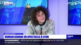 Lyon: l'humoriste Roman Doduik retrace son parcours