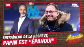 OM : Entraîneur de la réserve, "Papin est épanoui" assure Di Meco