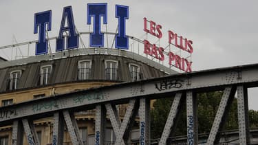 L'enseigne du magasin historique de Barbès