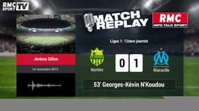 Nantes-OM (0-1) : le Goal-Replay avec le son RMC Sport