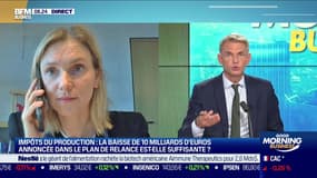 Agnès Pannier-Runacher était l'invitée ce lundi de Good Morning Business. 