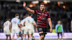 Anthony Jelonch lors du match entre le Stade toulousain et Bayonne, 5 octobre 2025
