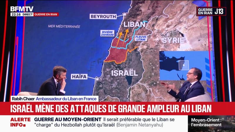 Liban: "Israël est un agresseur", affirme l'ambassadeur du Liban en France