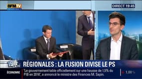Régionales: Manuel Valls propose la fusion des listes PS-LR et divise son parti