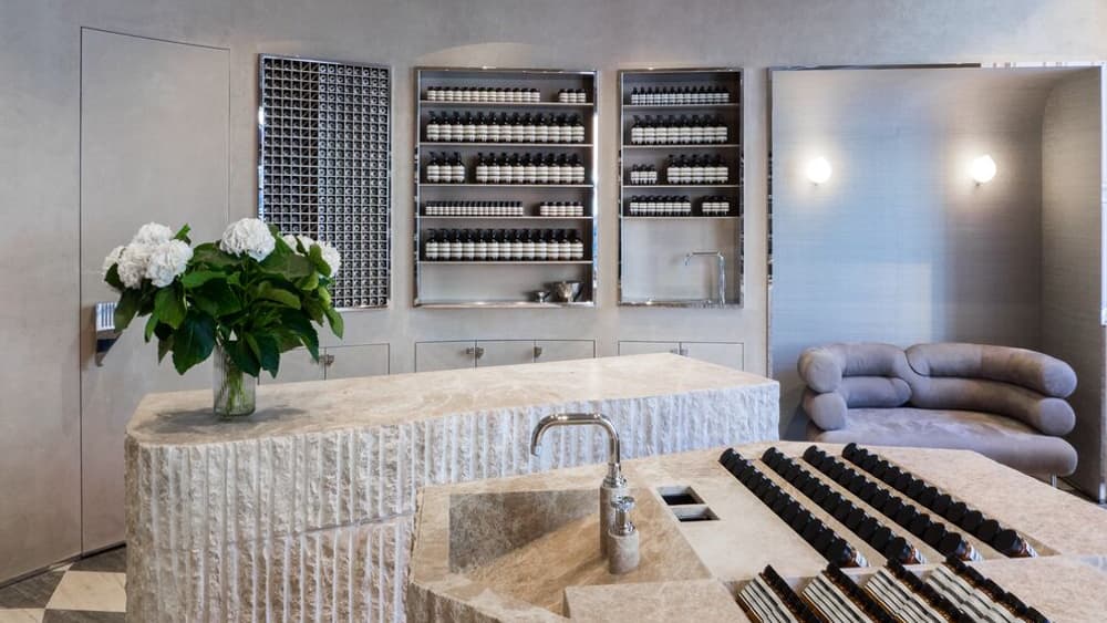 Boutique d'Aesop au Piccadilly Arcade de Londres. Boutique d'Aesop au Piccadilly Arcade de Londres.