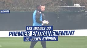 Rennes : les images du premier entraînement de Julien Stéphan