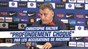 PSG : Galtier "profondément choqué" par les accusations de racisme et d'islamophobie
