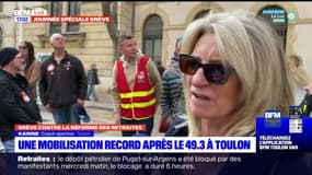 Grève du 23 mars: mobilisation record à Toulon après le 49.3