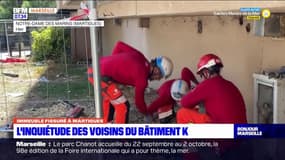 Immeuble fissuré à Martigues: du béton injecté pour renforcer le terrain, les habitants du bâtiment voisin inquiets