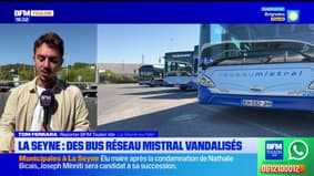 La Seyne : des bus Réseau Mistral vandalisés