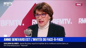 Colère des agriculteurs: "Leurs revendications sont légitimes et nous les entendons au plus haut niveau du gouvernement", assure Annie Genevard, ministre de l'Agriculture