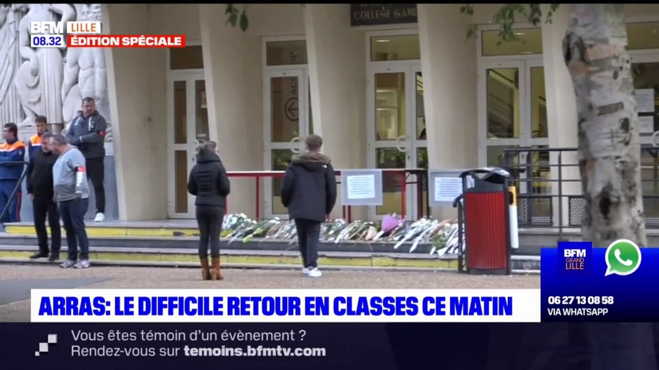 Enseignant Tué à Arras Une Reprise Particulière Ce Lundi