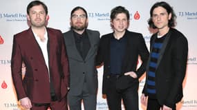 Les membres de Kings of Leon à Nashville en 2019