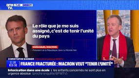 Emmanuel Macron évoque un "rendez-vous avec la nation" en janvier 2024
