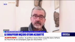 "Immense soulagement": jugé pour le meurtre de sa compagne, le graffeur niçois Otom acquitté aux Seychelles
