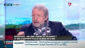 "Dire à celui qui vient le matin faire le ménage, qui s'est levé, lui dire :  'on va te faire travailler une journée supplémentaire sans être rémunéré, c'est totalement indécent !"