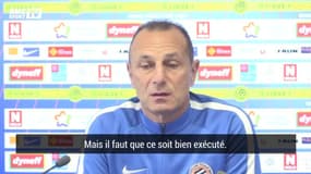 La vidéo ? "On s'est fait racketter 2 points (...) mais il ne faut pas hacher les matchs" implore Der Zakarian