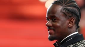 Black M sur le tapis rouge du Festival de Cannes, le 18 mai 2025.