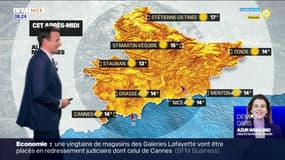 Météo Côte d’Azur: un ciel variable ce samedi avec des éclaircies prévues dans l'après-midi, 14°C à Nice