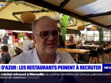 Côte-d'Azur: les restaurants peinent à recruter