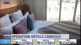 Opération hôtels canicule: des prix cassés pour permettre aux Franciliens de dormir au frais 