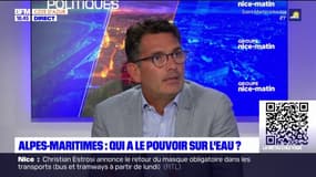 Alpes-Maritimes:  Cyril Marro, directeur du SMIAGE, explique que "depuis la tempête Alex, on n'a pas connu un régime de précipitations normal"