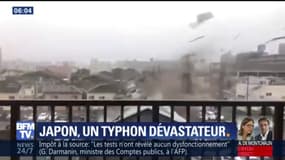 Le typhon Jebi dévaste le Japon