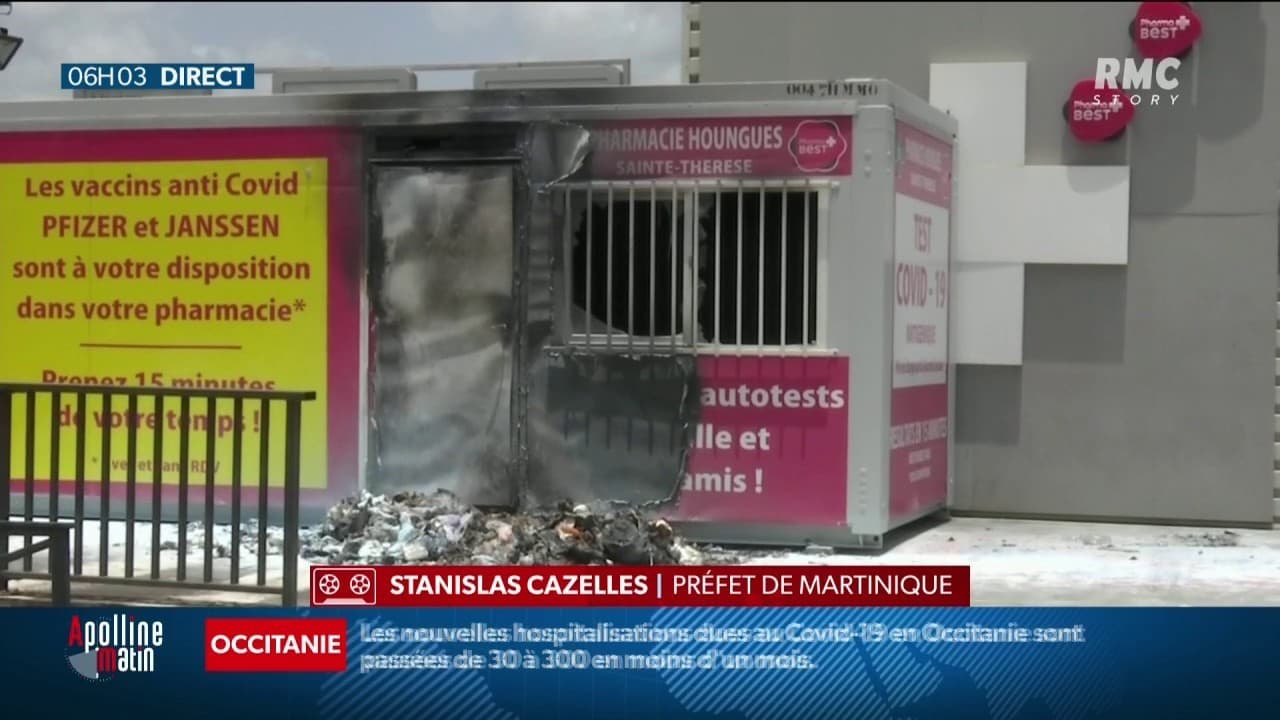 Covid19 en Martinique l'épidémie accélère, vives tensions face au